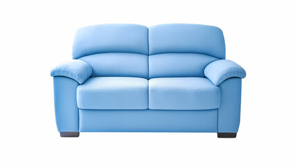 Fototapeta premium photo of a modern couch isolates on a white background 