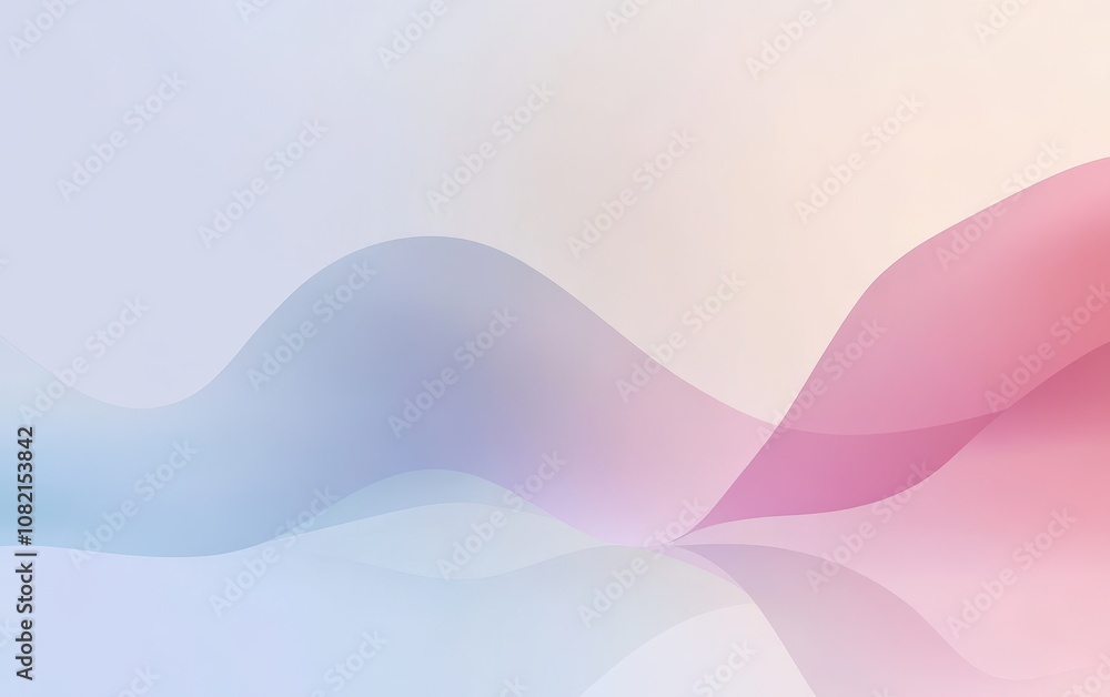 Poster elegant minimalist background for presentations featuring soft curves and subtle color gradients ide