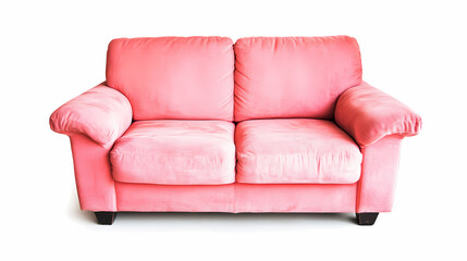 photo of a modern couch isolates on a white background 