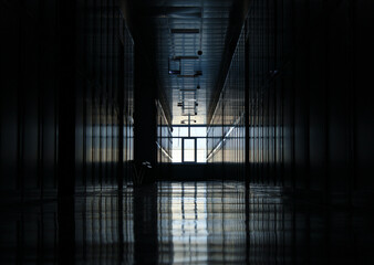 shadows of the corridor