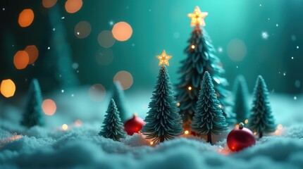 Obraz premium Christmas Visual, New Year Visual Designs - Christmas Background.