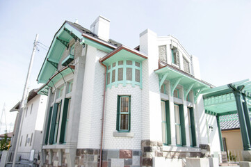 群馬県沼田市大正ロマンエリア「旧久米家住宅洋館」外観