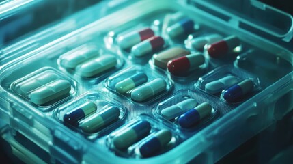 Pills in Blister Pack.