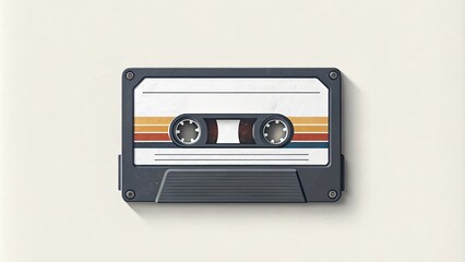 Obraz premium minimalist cassette background