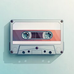 minimalist cassette background