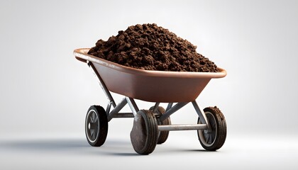 Wheelbarrow Full of Soil