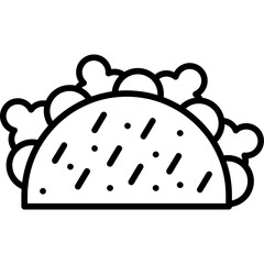 Tacos in Packaging Icon