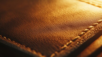 Leather Texture Closeup.