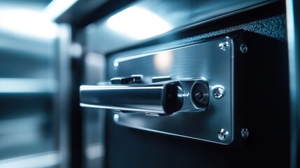 Metal Safe Door Handle.