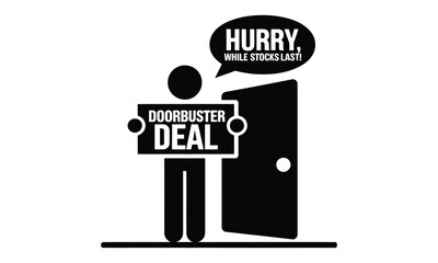 Doorbuster Deal Sale Graphic Designs