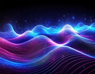 AI-Generated Abstract AI Energy Flow