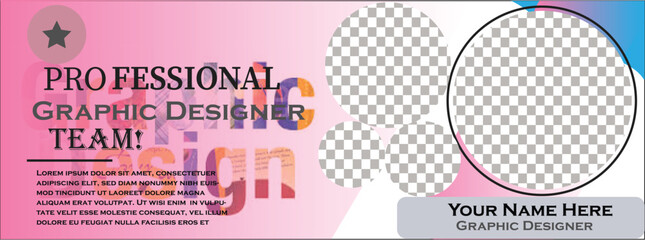 Real estate social media Facebook cover template design ,