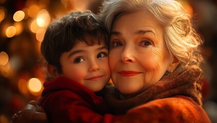 person and child posing for picture

