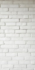 Fototapeta premium White brick wall with grungy texture and vintage feel, perfect for backgrounds in design projects, detail