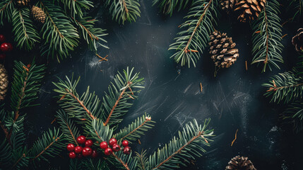 christmas tree branches 