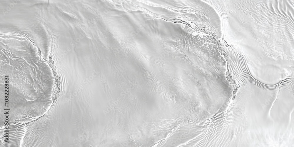 Poster abstract textured surface with soft waves and lines creating a unique pattern in a monochromatic pal