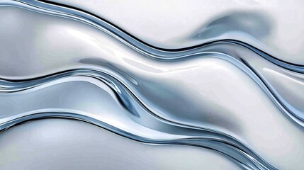 Curved glass facade reflecting the vibrant blues of natural light in an architectural wonder's elegant design