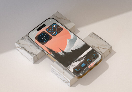 Cellular On Blocks Mockup