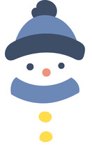 눈사람 일러스트