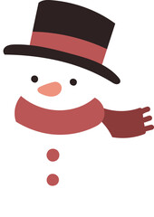 눈사람 일러스트