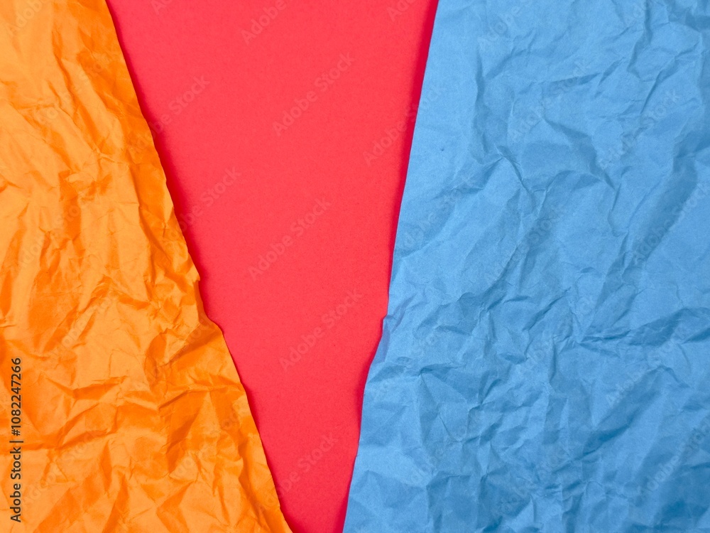 Poster a background of crumpled paper. beautiful multi-colored background for posters and advertisements. p