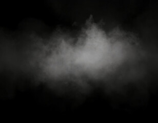 Fototapeta premium smoke on black background