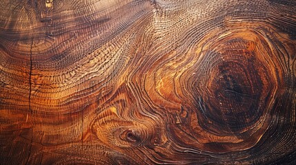 Fototapeta premium A close-up of a wooden surface with a knot.