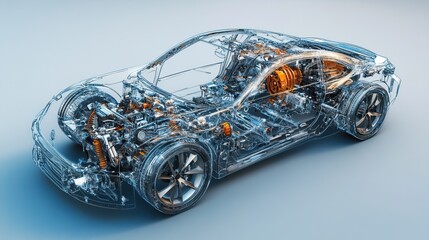 Transparent Car Design -  A Look Inside