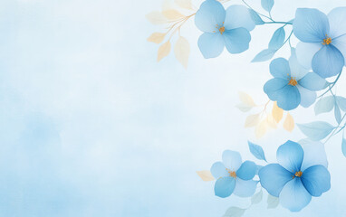 Vintage floral texture art background
