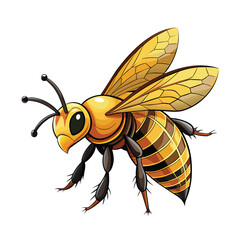 bees vector icon design, labeled vector art silhouette illustration.