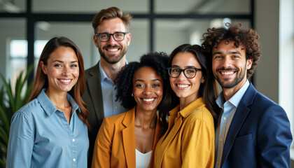 Obraz premium A Diverse and Successful Business Team