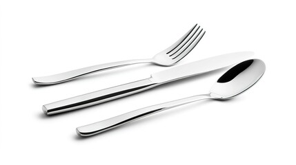 Elegant Cutlery Set, Featuring High-Quality Knives, Forks, and Spoons for Dining, Perfect for Table Settings and Special Occasions