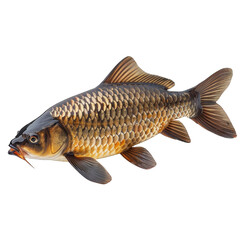 Fish isolated on transparent background png Generative AI