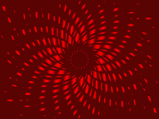 High contrast shiny red twisted futuristic abstract background. Abstract technology graphic banner design. Vector corporate background.