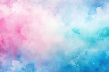 Abstract watercolor background soft blue and pink Forced Perspective