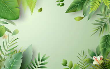 Obraz premium Vintage floral texture art background