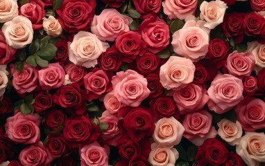 Naklejka premium Vintage floral texture art background
