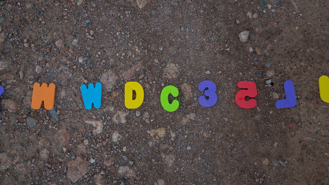 letras juguetes