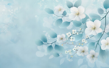 Vintage floral texture art background
