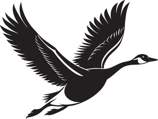 Obraz premium Whooper Swan vector illustration