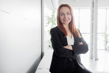Professional Woman in Modern Office