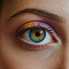 Fototapeta premium close up of eye