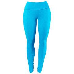 Use This Front View Astonishing Legging Mock Up In Atoll Blue Color, To Make Your Design Is Displayed As Effectively And More Beautiful.