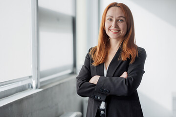 Confident Businesswoman in Office