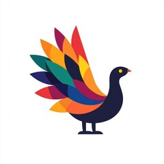 Obraz premium Turkey as thanksgiving holiday celebration element