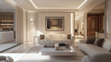 modern style living room