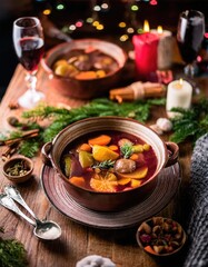 Winter Comfort Food &ndash; stews, soups, hot drinks like mulled wine