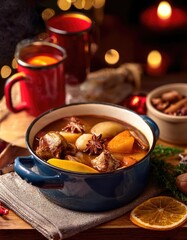 Winter Comfort Food &ndash; stews, soups, hot drinks like mulled wine