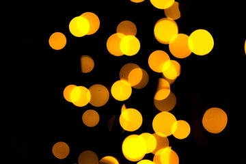 blured golden glitter texture abstract