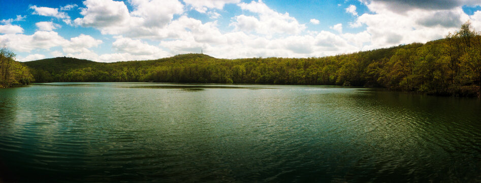 The Beacon reservoir, Beacon, Hudson Valley, New York, United States
